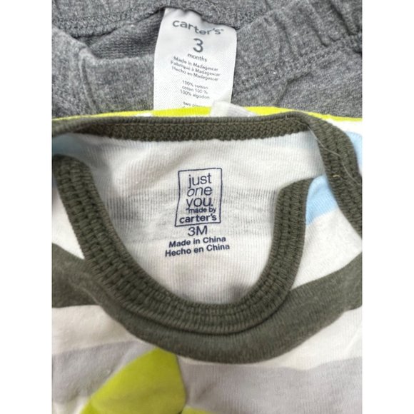 2‎ Baby Outfits - Sweatpants, Grey Pants, Body Suit & Shirt - Size - 3 Month - Picture 6 of 7